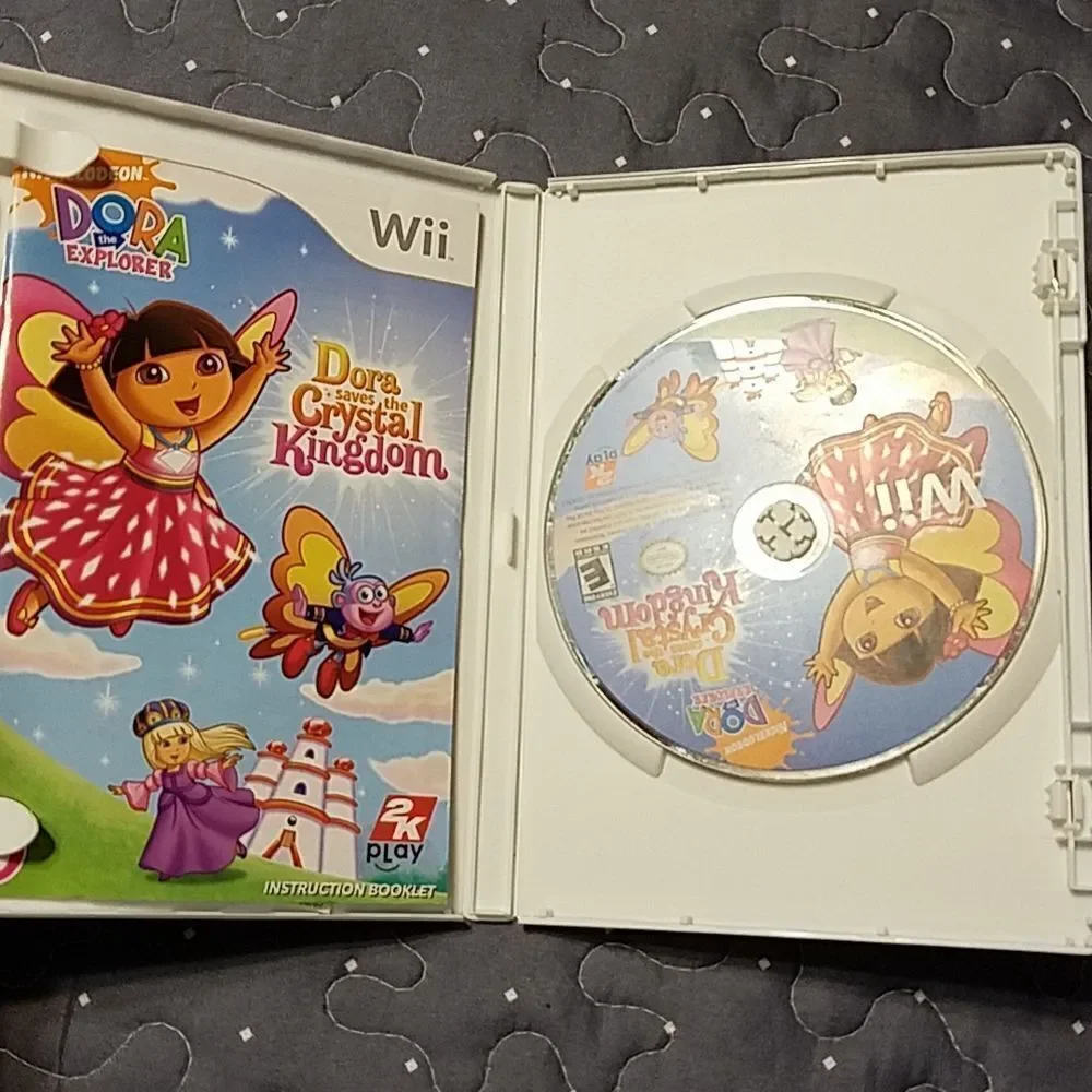 Wii Dora Crystal Kingdom video Game